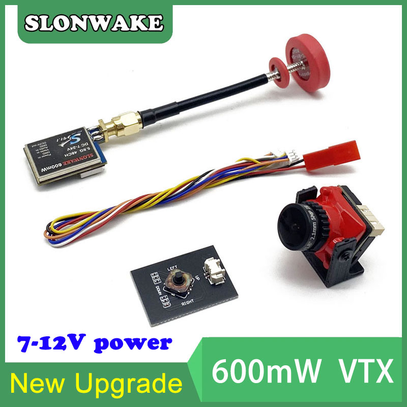 Fpv Drone Receiver - 5.8G 48CH 600 mW ayarlanabilir VTX-CAM