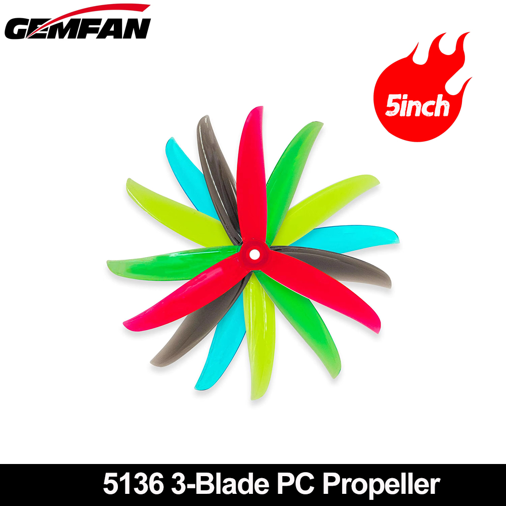 Gemfan VANOVER 5136 3 Bıçaklı  - Fpv Drone Propeller incelemesi ve fiyatı