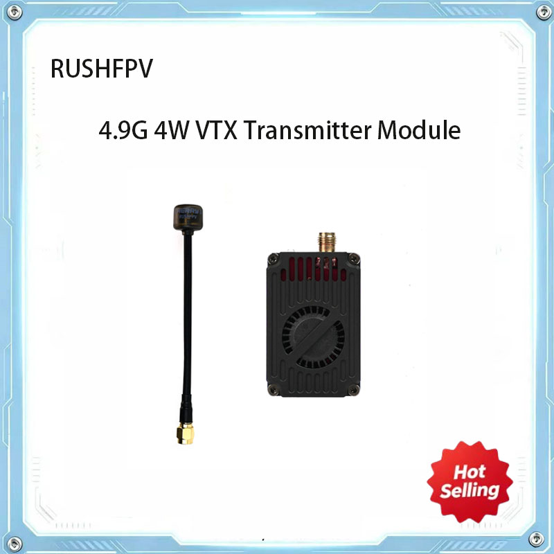 RUSHFPV 4.9GHz 4W VTX FPV Vide - Fpv Drone Vtx incelemesi ve fiyatı
