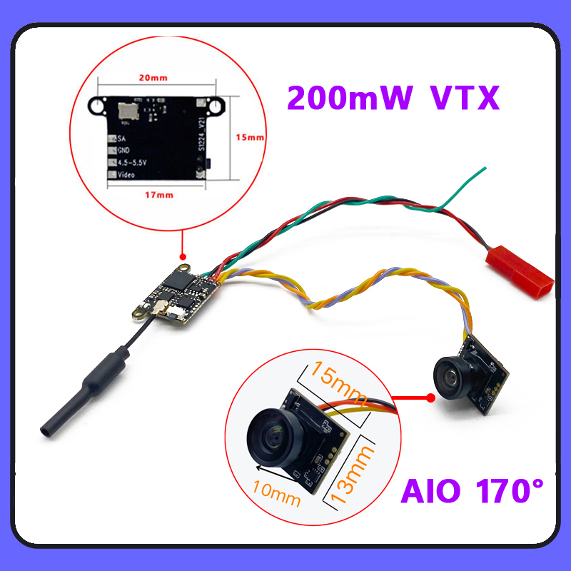 SLONWAKE 5.8G 1200TVL FPV Kame - Fpv Drone Vtx incelemesi ve fiyatı